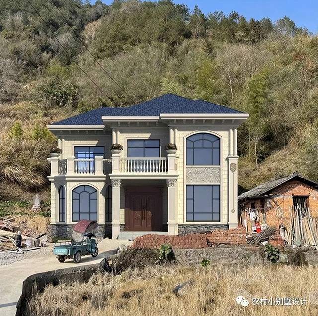 等我有钱了,也要回乡盖漂亮别墅_农村_图纸_房子