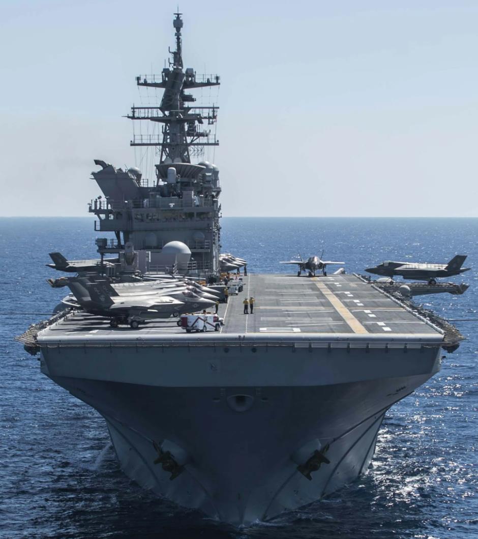 的黎波里号两栖攻击舰,号称称霸西太平洋,但实际却并非如此