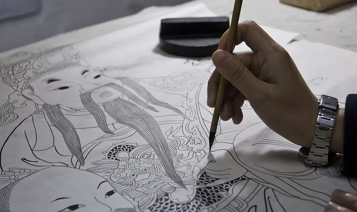桃花坞木刻年画:姑苏非遗文化,与日本浮世绘结缘_木版_民间艺术_发展