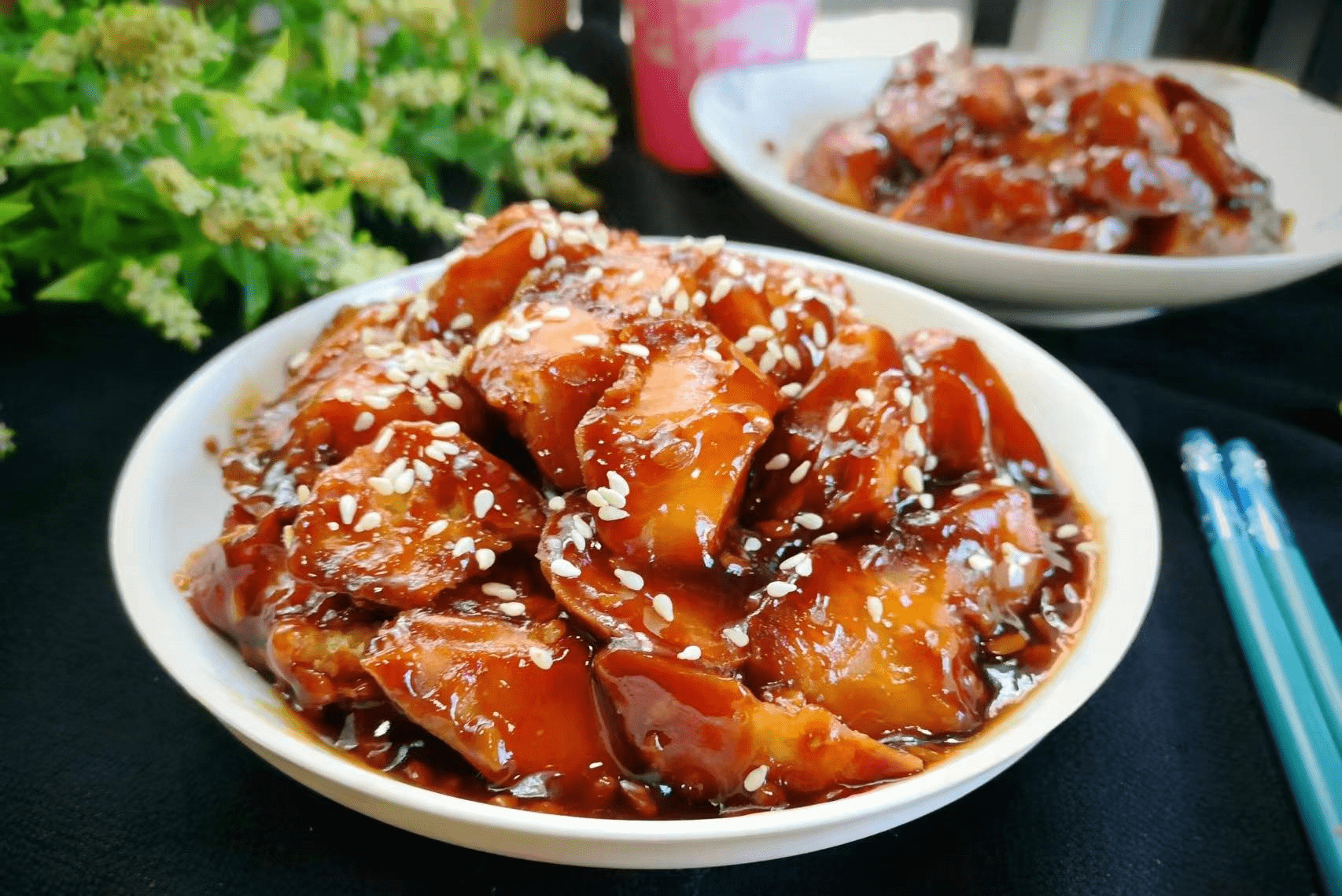 今天小面姨给大家分享这一道"红薯蒸碗"家常菜的做法.