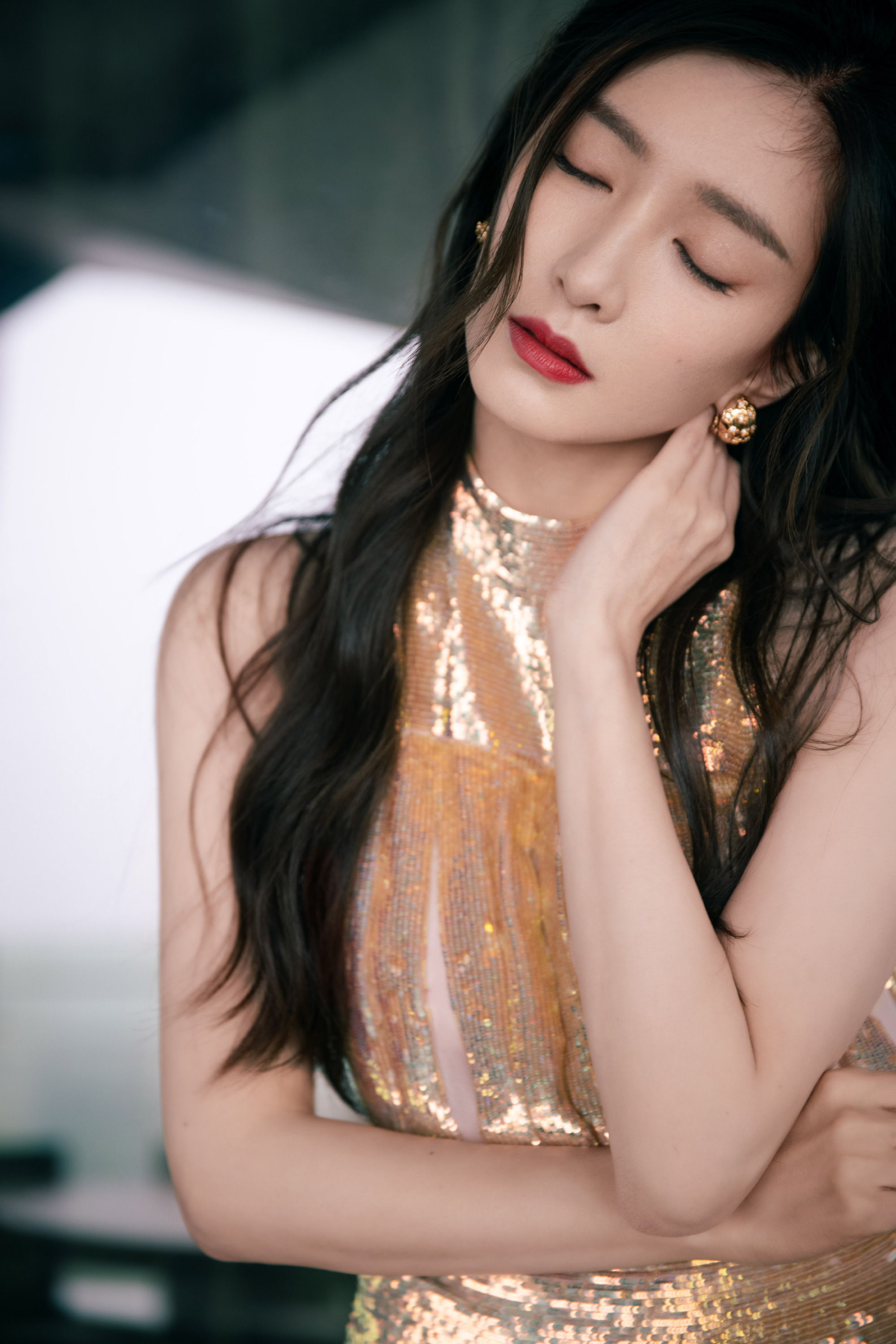 江疏影入驻于某蜡像馆,粉丝们尖叫不已_活动_观众们_演技