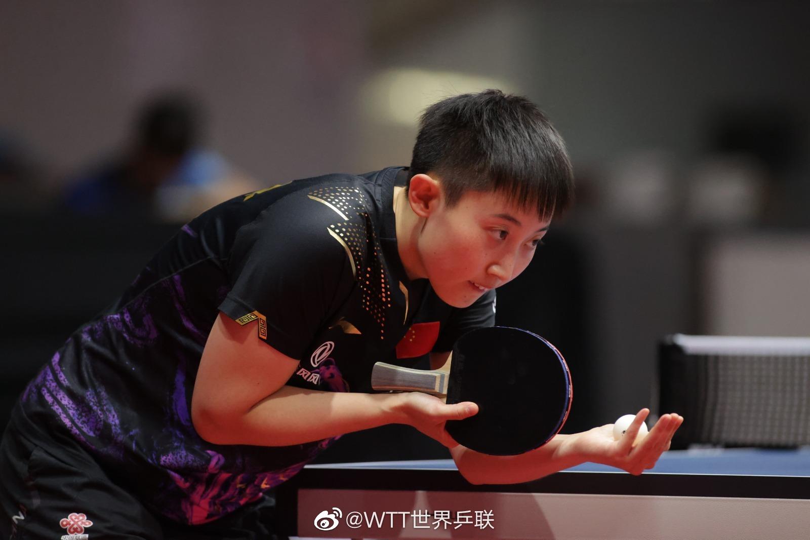 黄禹乔,范思琦3-2战胜法国的卢茨,刘炜珊3-0战胜瑞士的蕾切尔·莫雷特