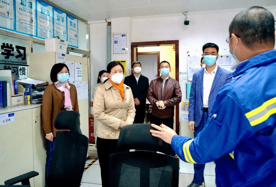 1月16日,漳州台商投资区党工委书记蔡丽芬,管委会主任张延能分别带队