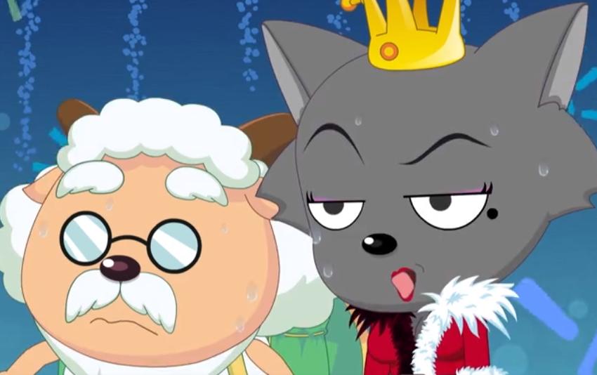 全员失忆了,灰太狼找到两位援军,懒羊羊当王子了_青青草原_小灰灰