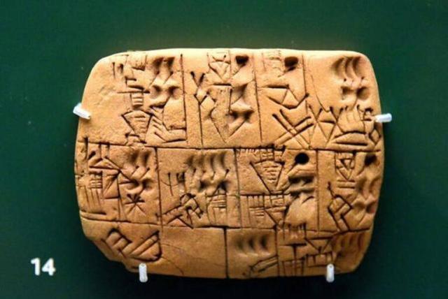 "爱在西元前":苏美尔签收啤酒的泥板价值159万,字迹清晰可见_名字