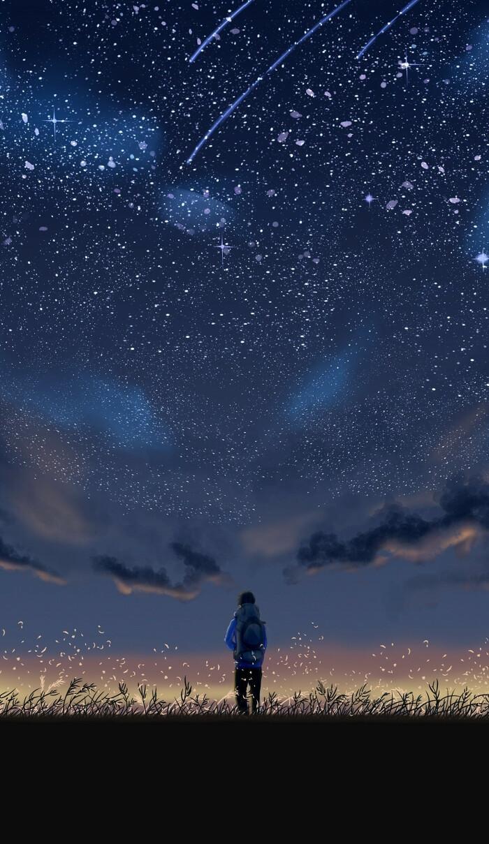 人类的脆弱渺小,当遇到什么事情的时候抬头仰望星空,那里的广阔世界