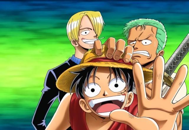 草帽团三大主力小时候分别让三个人变成残疾,一个断腿,两个断臂_路飞