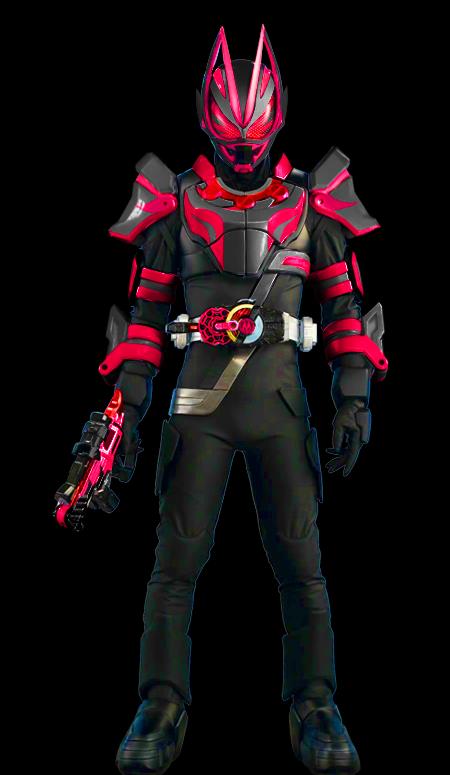 假面骑士极狐粉丝原创黑化与最终形态换个颜色帅气值提升三倍_推进器