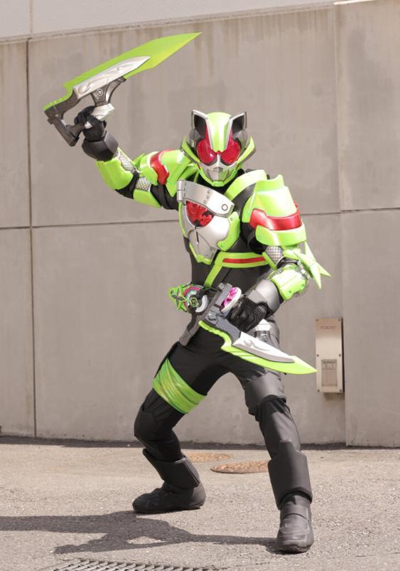 假面骑士太狸忍者带扣形态皮套特写经典红配绿颜值比主骑皮套高_设计