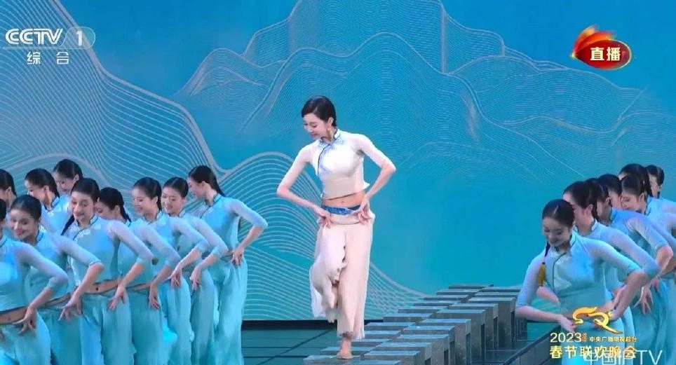朱洁静春晚表演国风舞蹈节目 身姿曼妙画面超美-搜狐大视野-搜狐新闻
