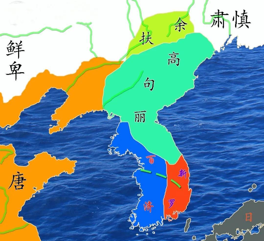 那时候高句丽和百济一直合伙欺负新罗,新罗最后没办法只能向李世民