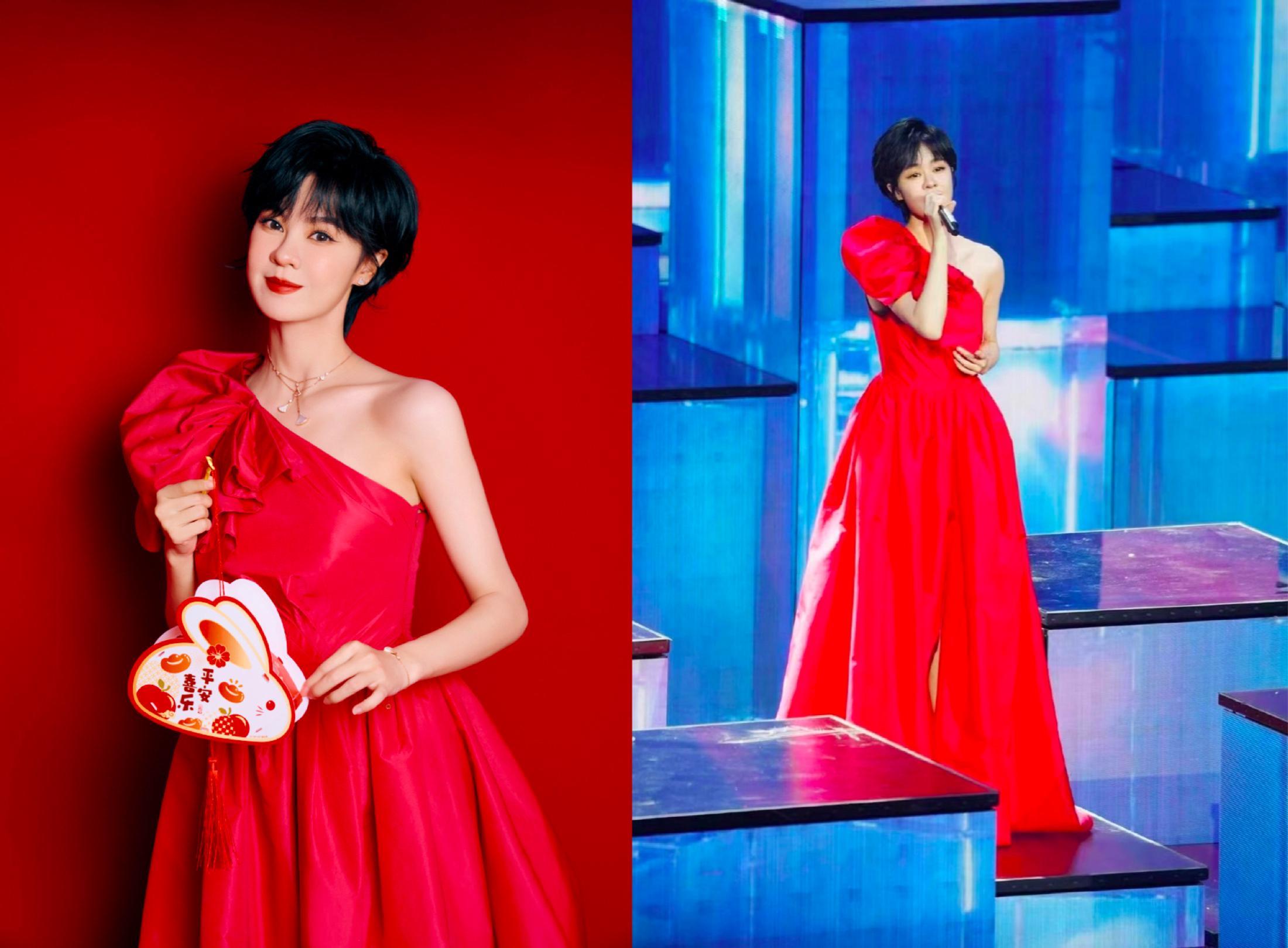 兔年春晚女明星造型合集 - 可谓百花争艳百花齐放_气质_设计_长裙