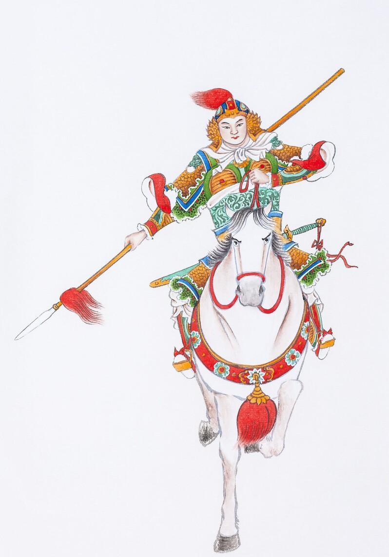 金花面圣交帅印,狄青陷害难成功_万岁_宋朝_金殿