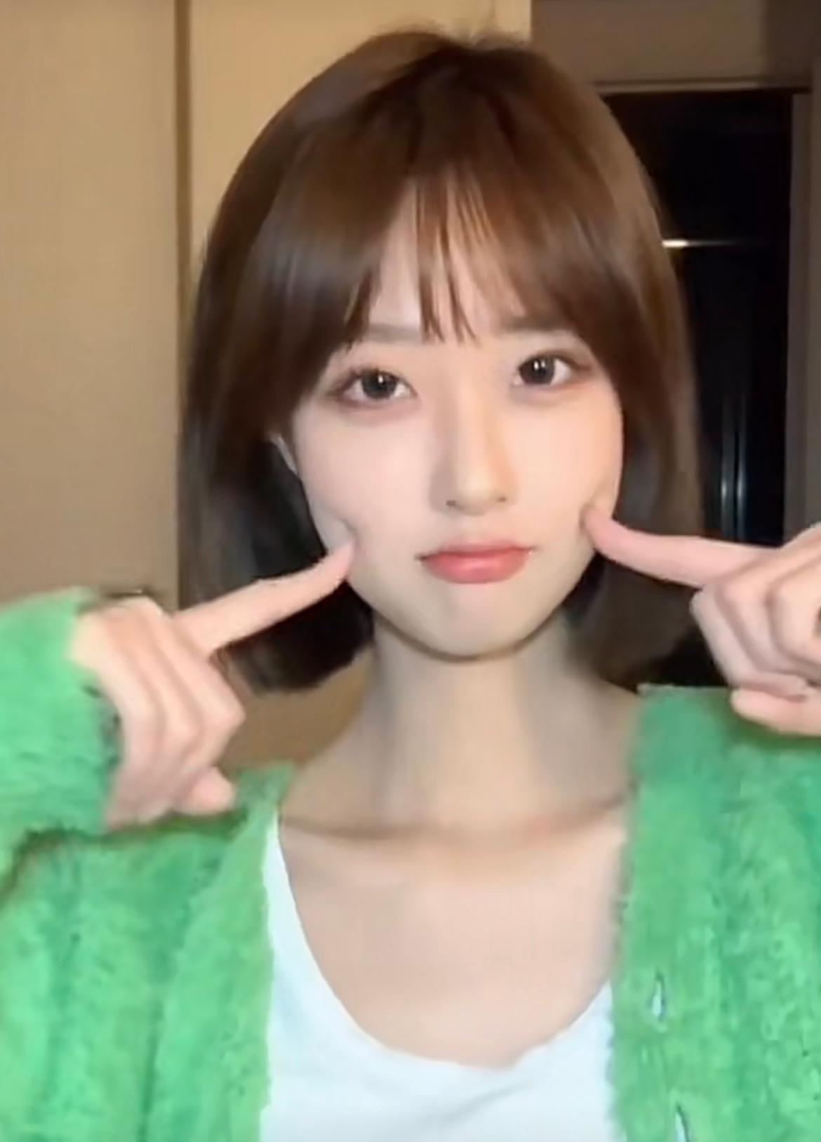 长脸短发模板教科书式的变美发型简约好打理