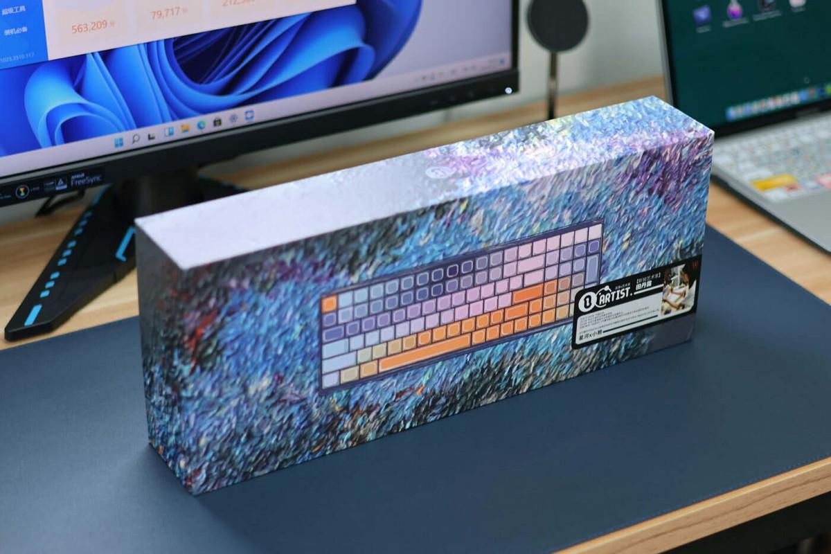 Lofree洛斐小翘星河入手体验,颜值与实用兼备的桌面好物