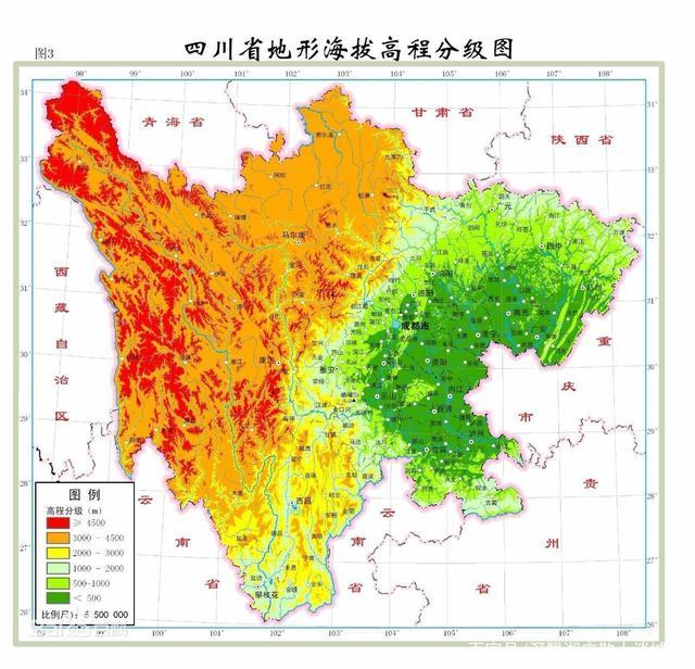 高中地理-试题解析第18题(四川的地形,三大阶梯,长江汛期)_高原_地势