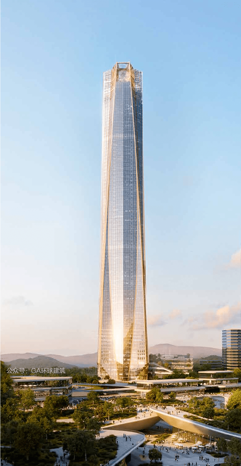 396米!成都在建的第二高摩天楼