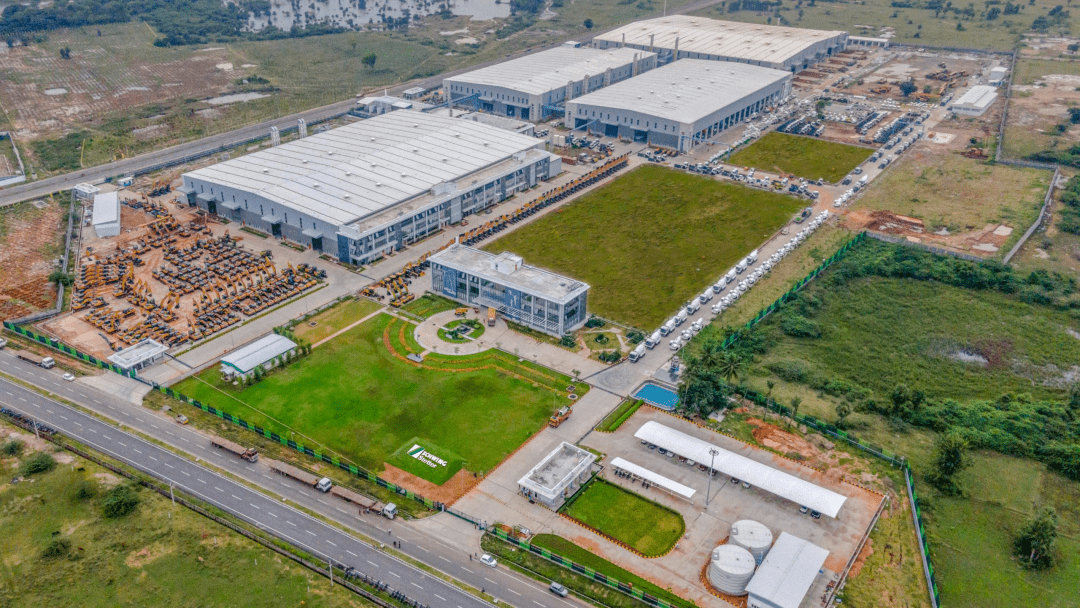 徐工印度制造与徐工施维英厂区徐工印度施维英在当地经过25年发展,已