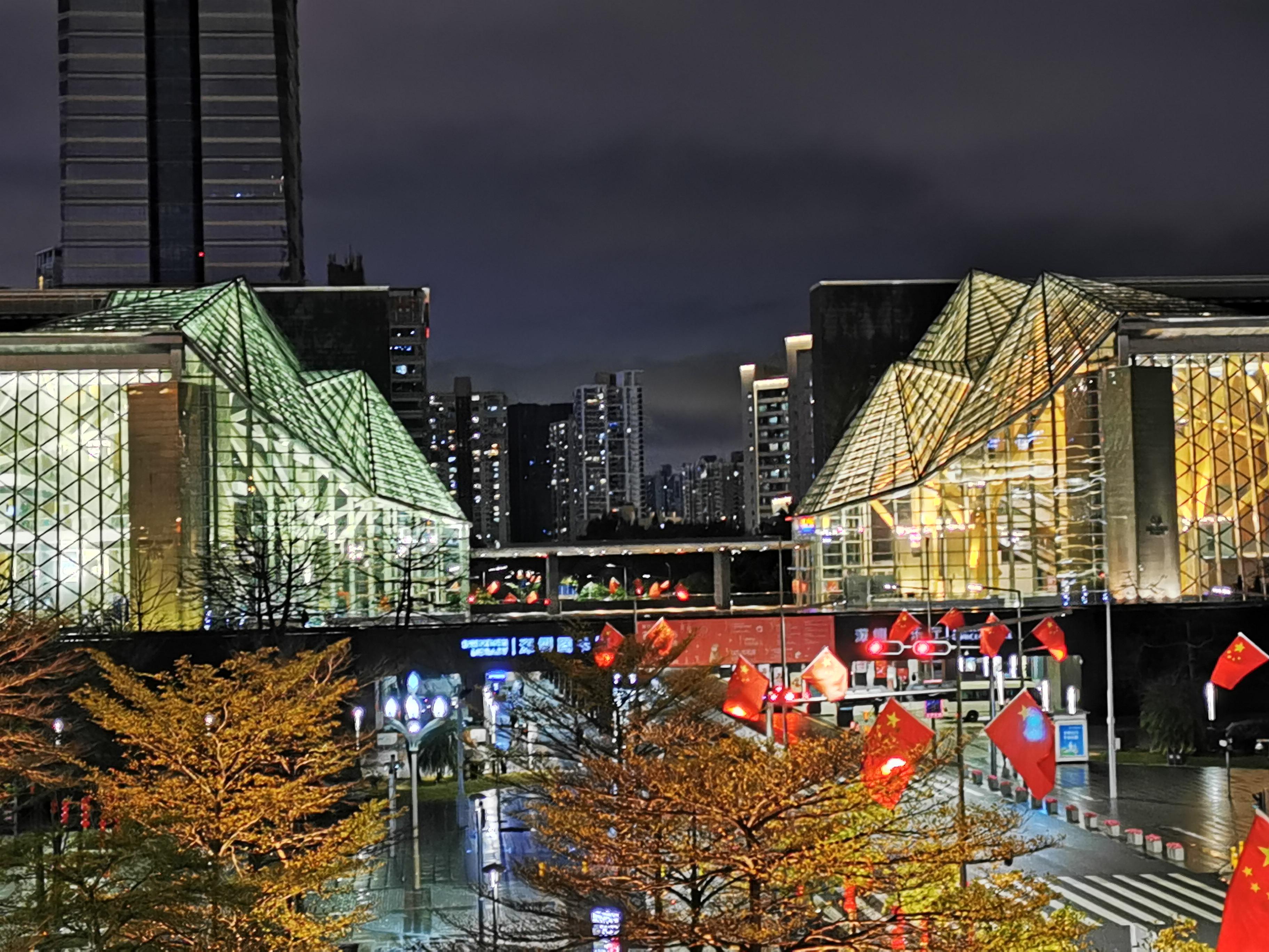 深圳中心区璀璨夜景,深圳中心区地标夜景建筑,哪一栋最抢眼?
