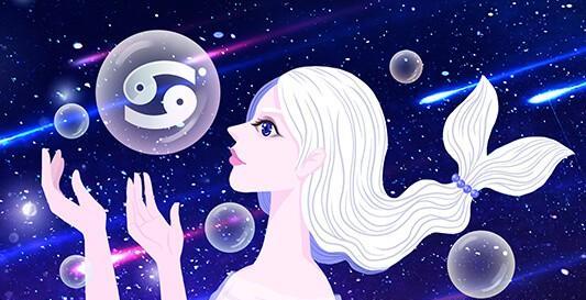 巨蟹座美女人際關係宮星象:【天王星與火星,金星有一個吉相,同時,與