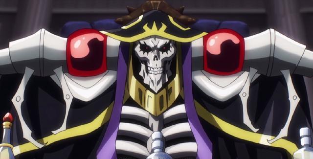 overlord第3季:骨王被嘲笑是胆小鬼,让对手随便打最后直接秒杀_巨人
