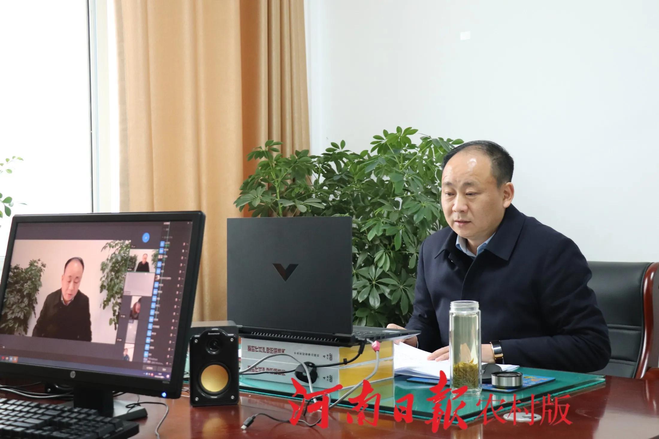 罗山县教育系统召开春季开学准备及校园安全稳定工作会议_活动_进行