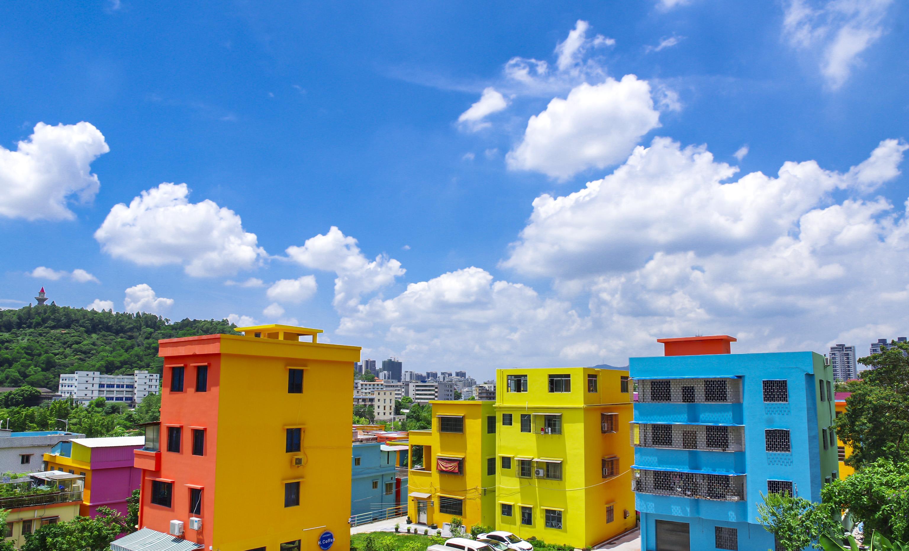 江门彩虹村及石板村,看五彩斑斓彩色世界,探索疍家文化风情_本人_文章