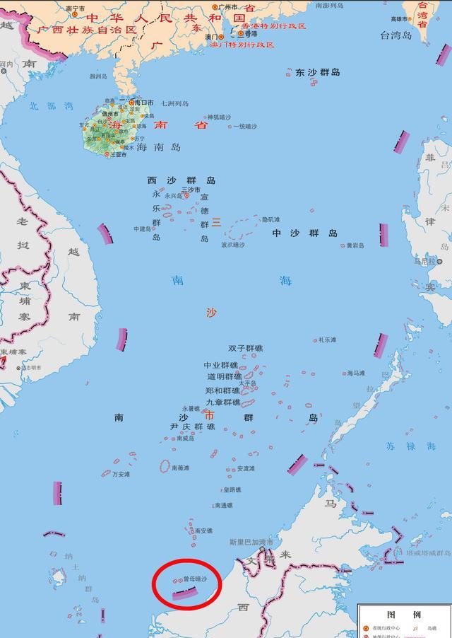 谁掌控了琼台礁,谁便掌控了曾母暗沙的广大海域和石