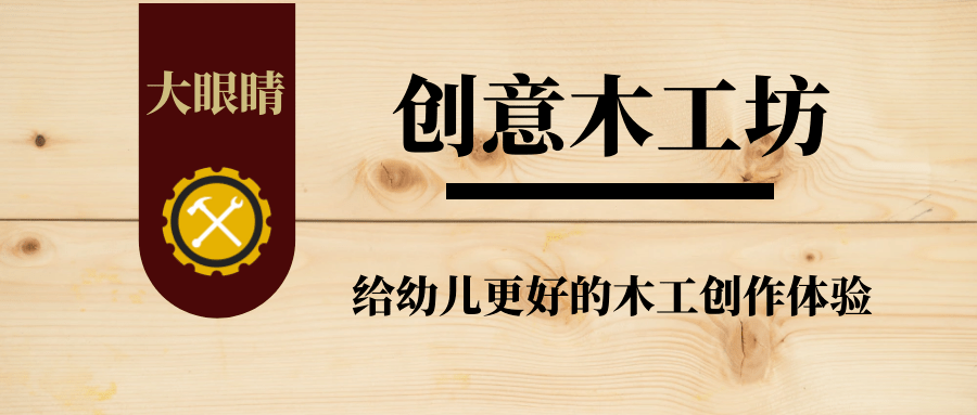 【大眼睛创意木匠坊】落地安徽省芜湖市某幼儿园！