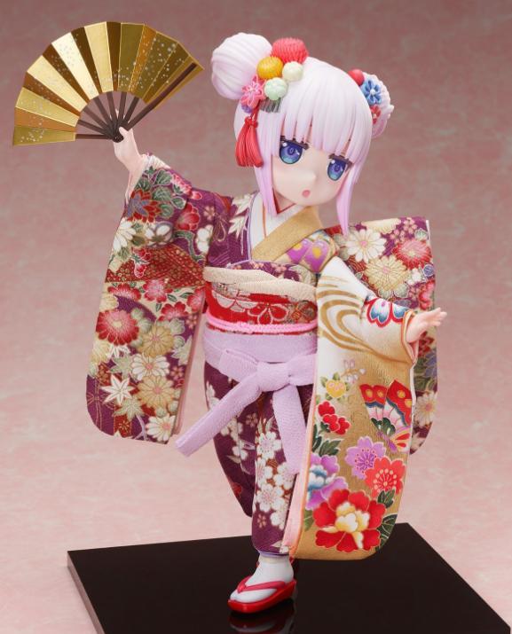 小林家的龙女仆s:康娜新手办官图公开和服包子头顶级吃货萌物_衣服