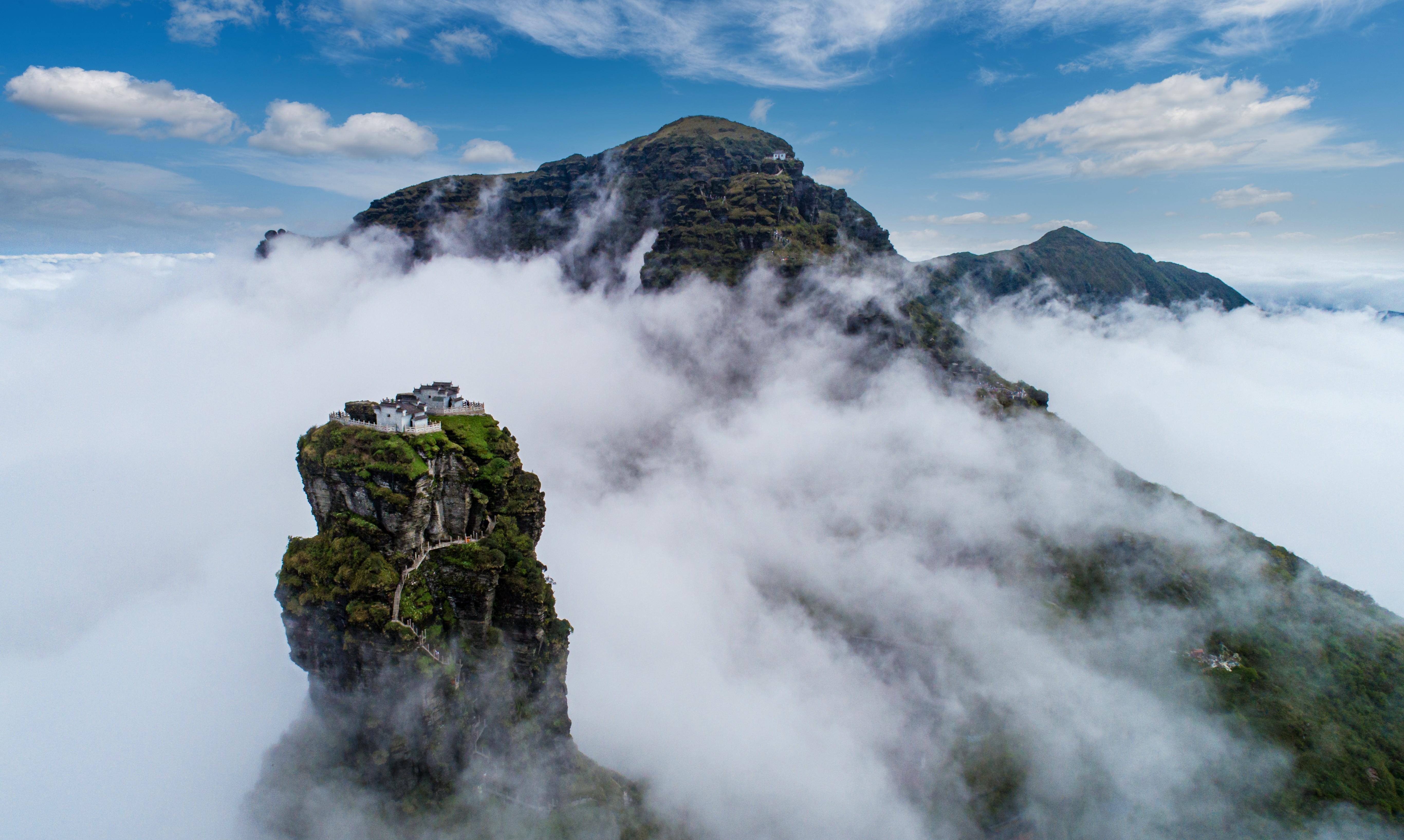 中国著名五大山图片