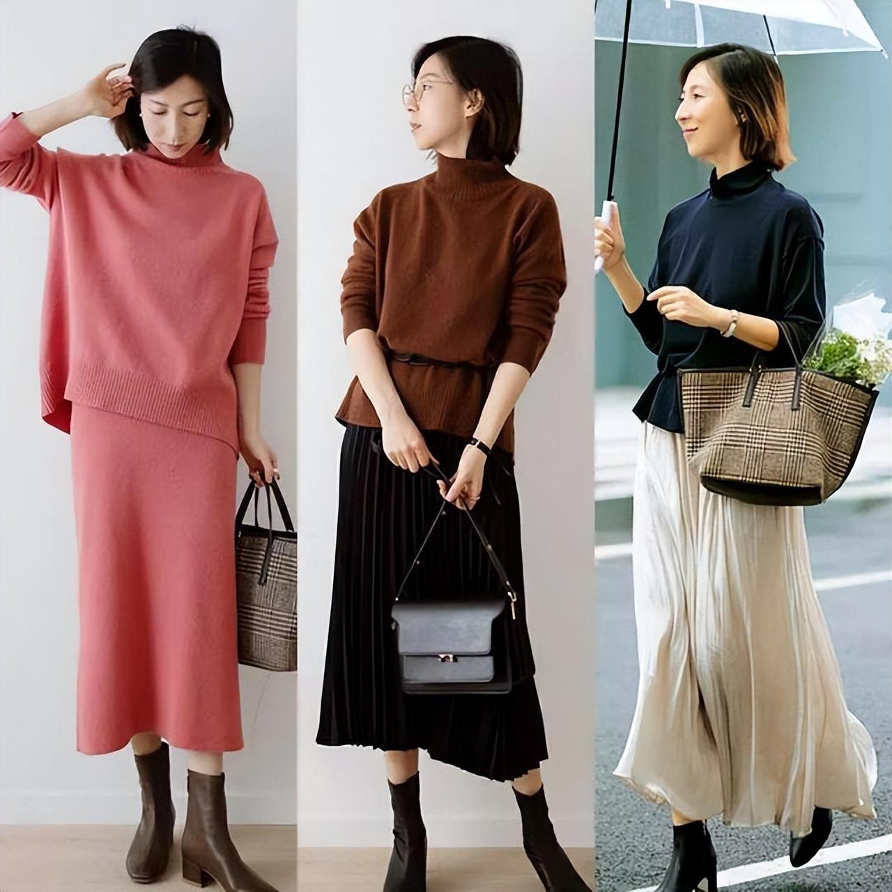 轻熟女不要过分追求个性款,落落大方的气质穿搭才高级,百搭实用_女性