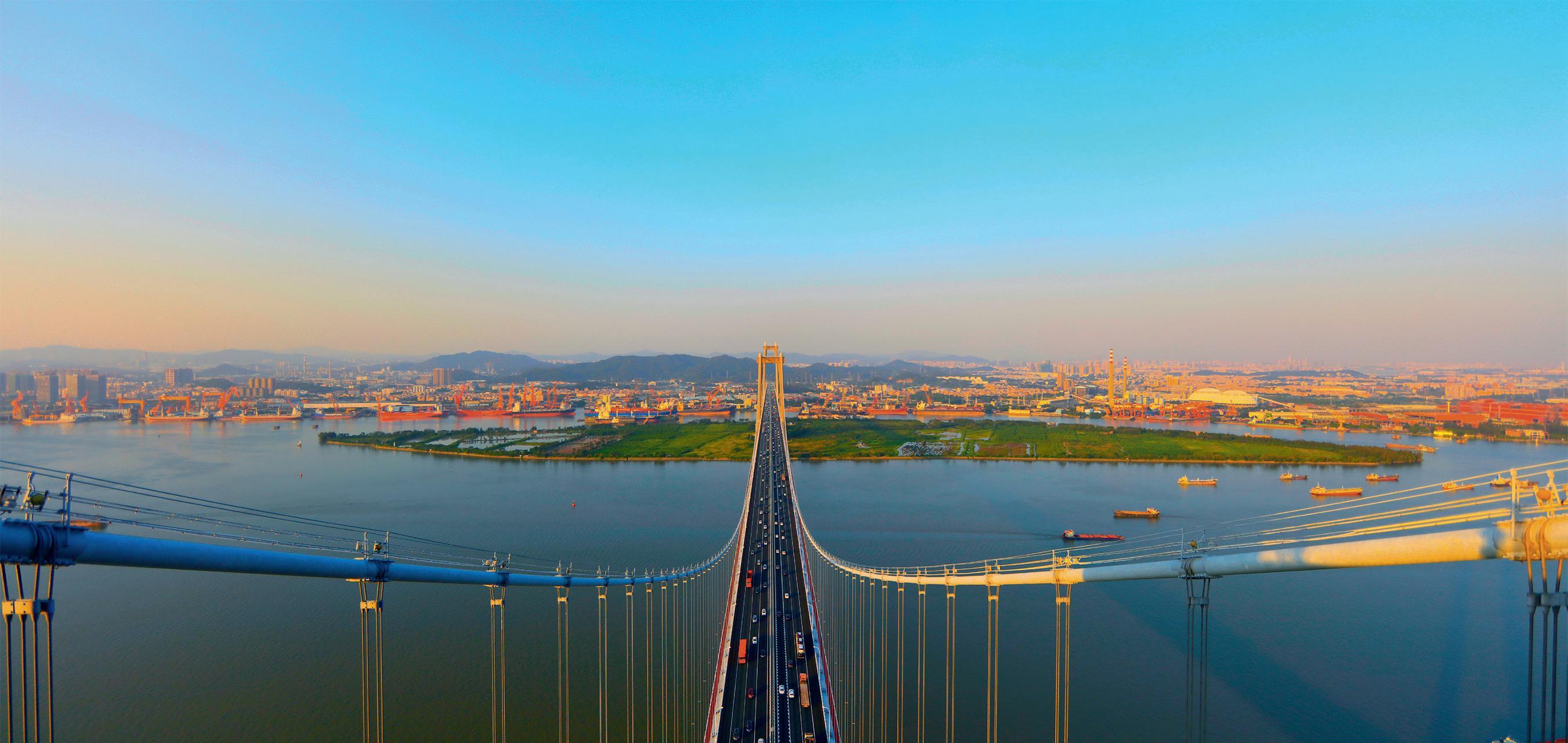 广州珠江黄埔大桥文,图 / 邓辉 徐连君运行 4 年,处置安全事件达 4.