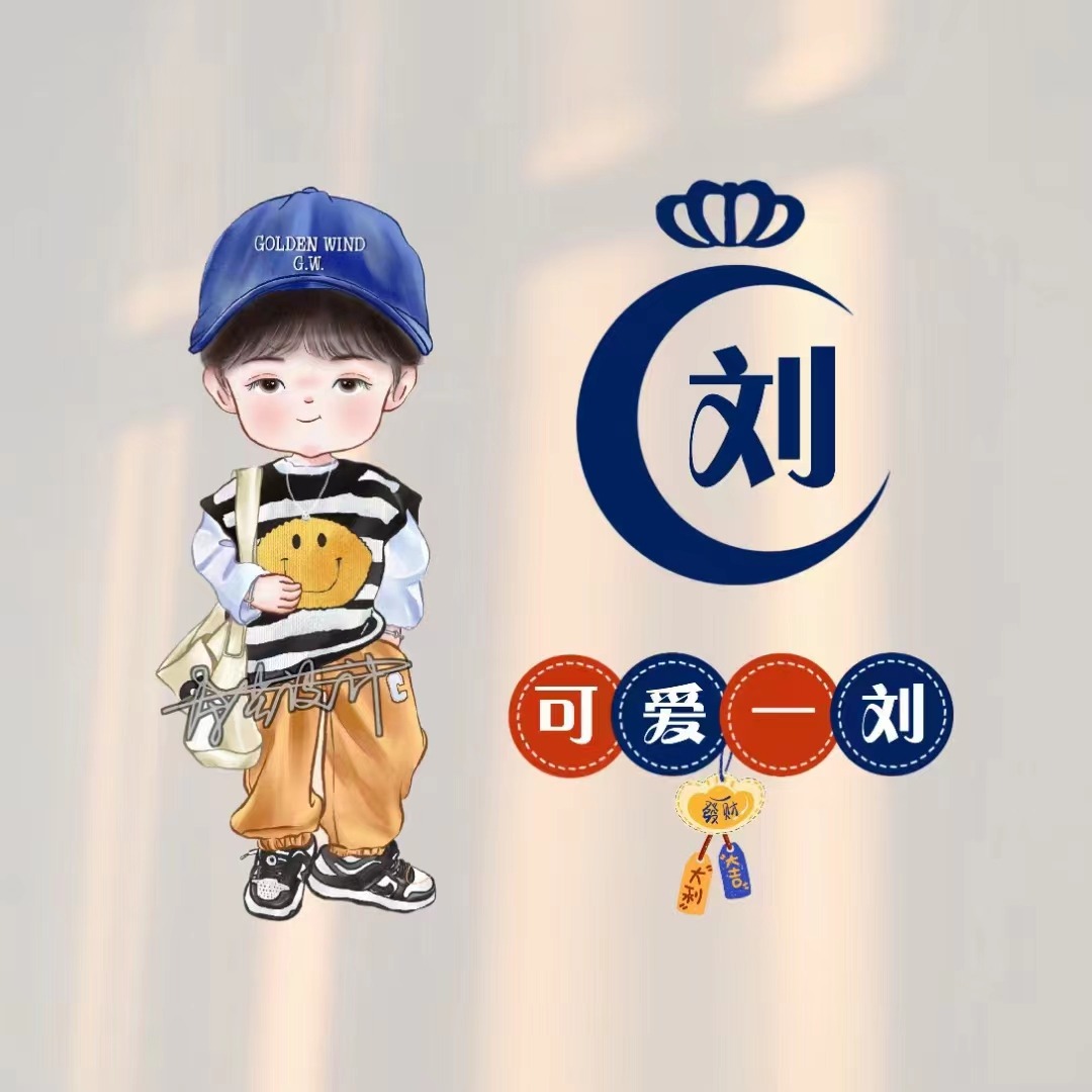 姓氏头像,微信头像,2023情侣可爱谐音梗连笔签名头像,超级棒!