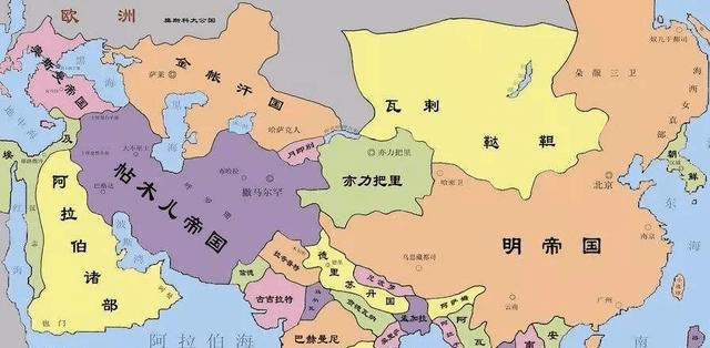 二十六年后的1526年4月,帖木尔的后裔巴布尔(帖木尔的六世孙)消灭了由