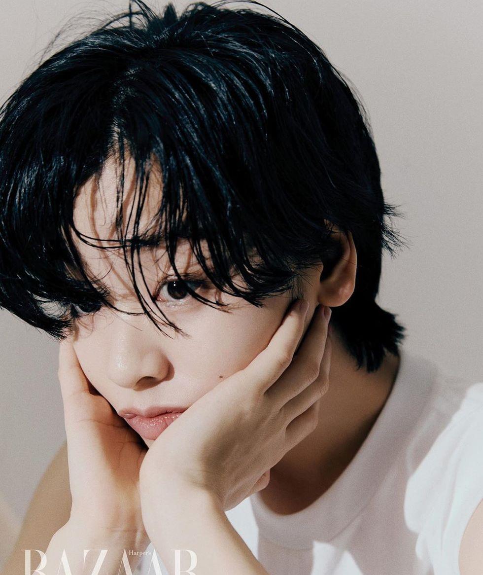 《梨泰院class》女二号李珠英宝藏女孩,精致短发展超a气场_造型_发型