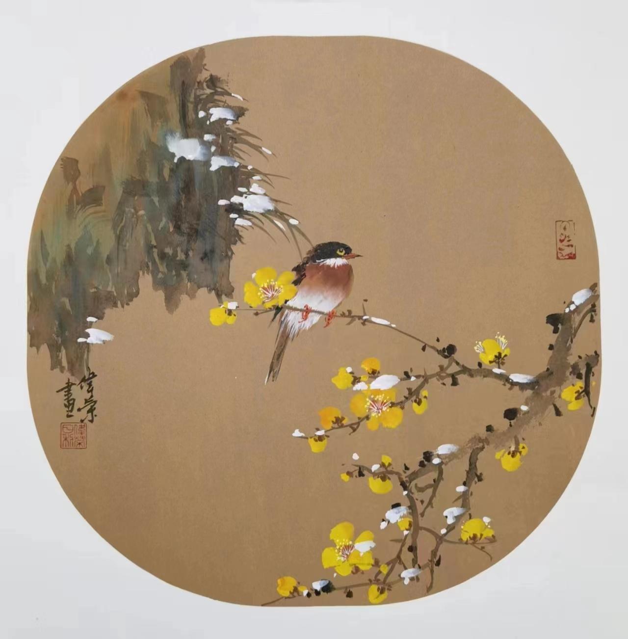 花鸟画家董伟荣_常州_作品_北京