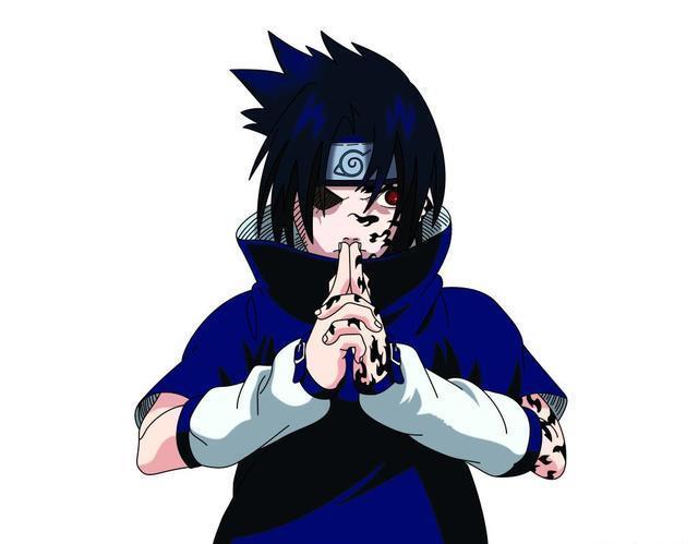 宇智波佐助最经典的几种装扮,你最喜欢哪个?_白色_衣服_后期