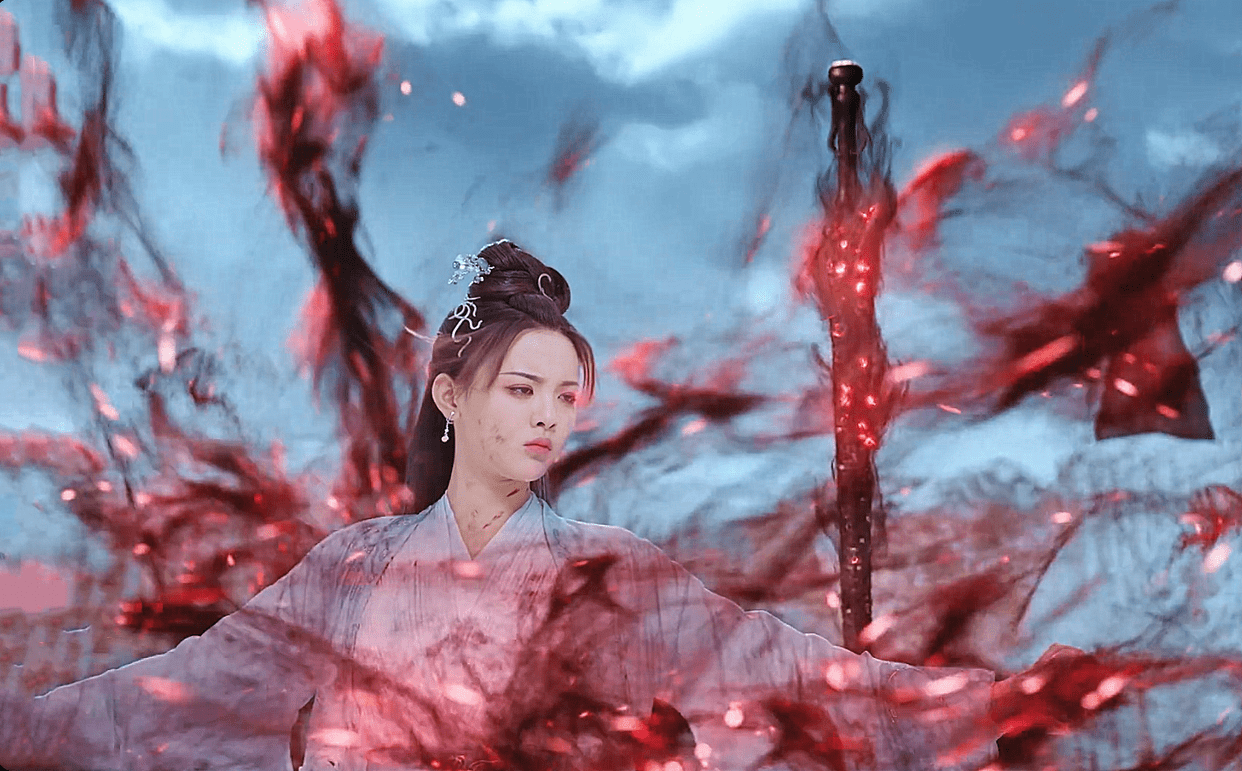 《重紫》重紫入魔,嫁给亡月,成魔族紫后,洛音凡抢亲却害死重紫_南华