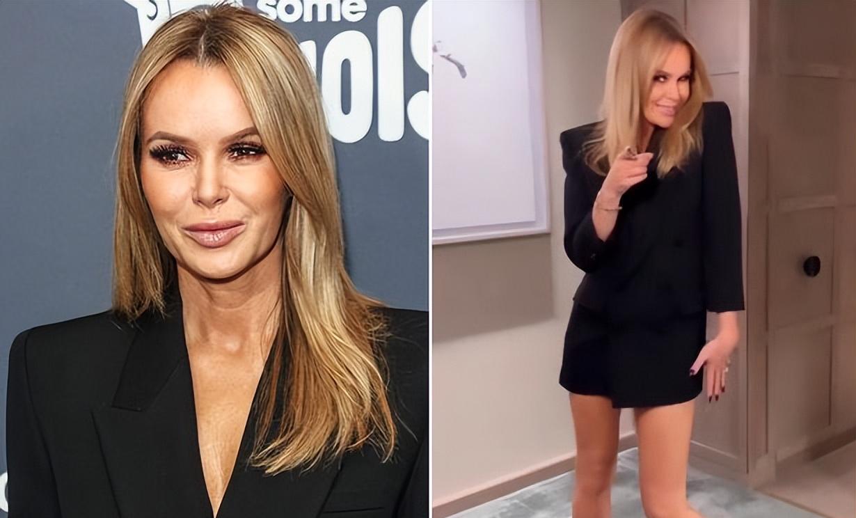 将杀手级身材穿上连衣裙,展现极其修长的身材_明星_活动_amanda