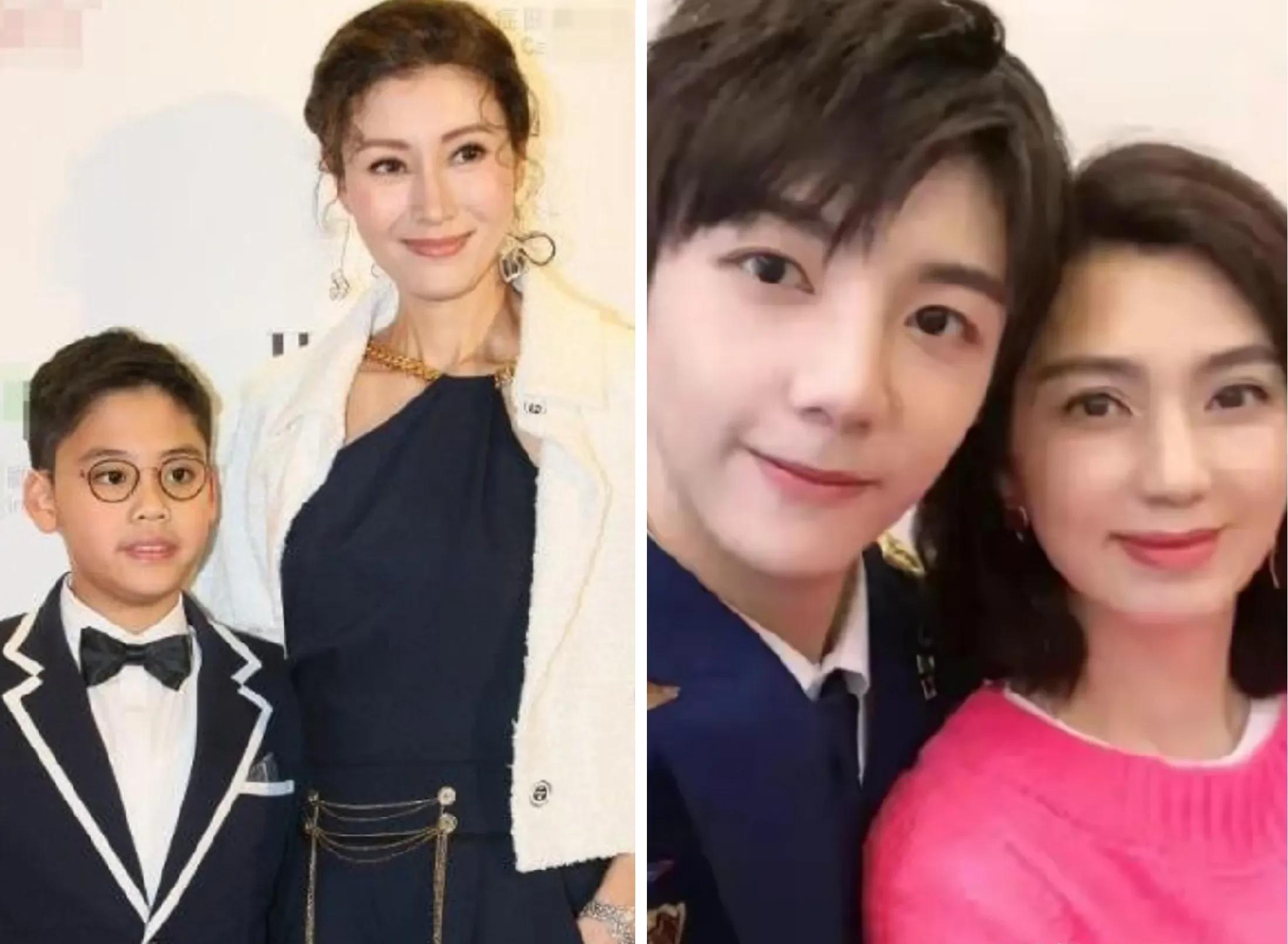 当洪欣遇到了李嘉欣后,神色就不自信了,但洪欣的花期比李嘉欣更长_很