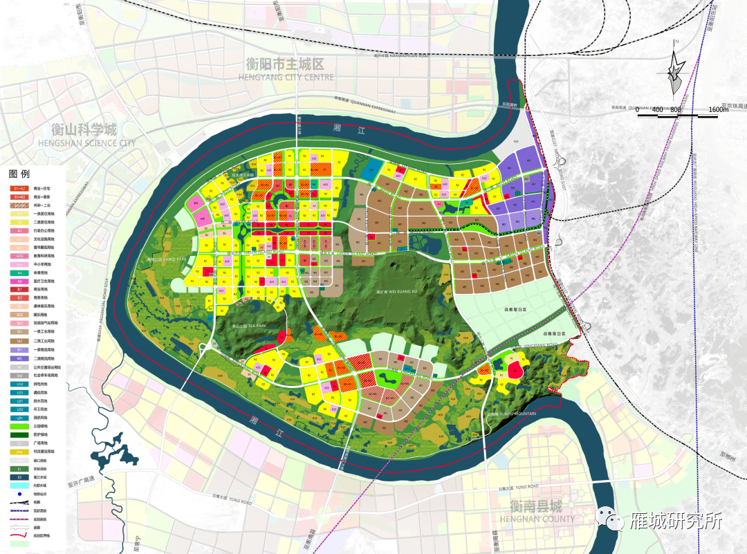 衡阳市城市总体规划图片