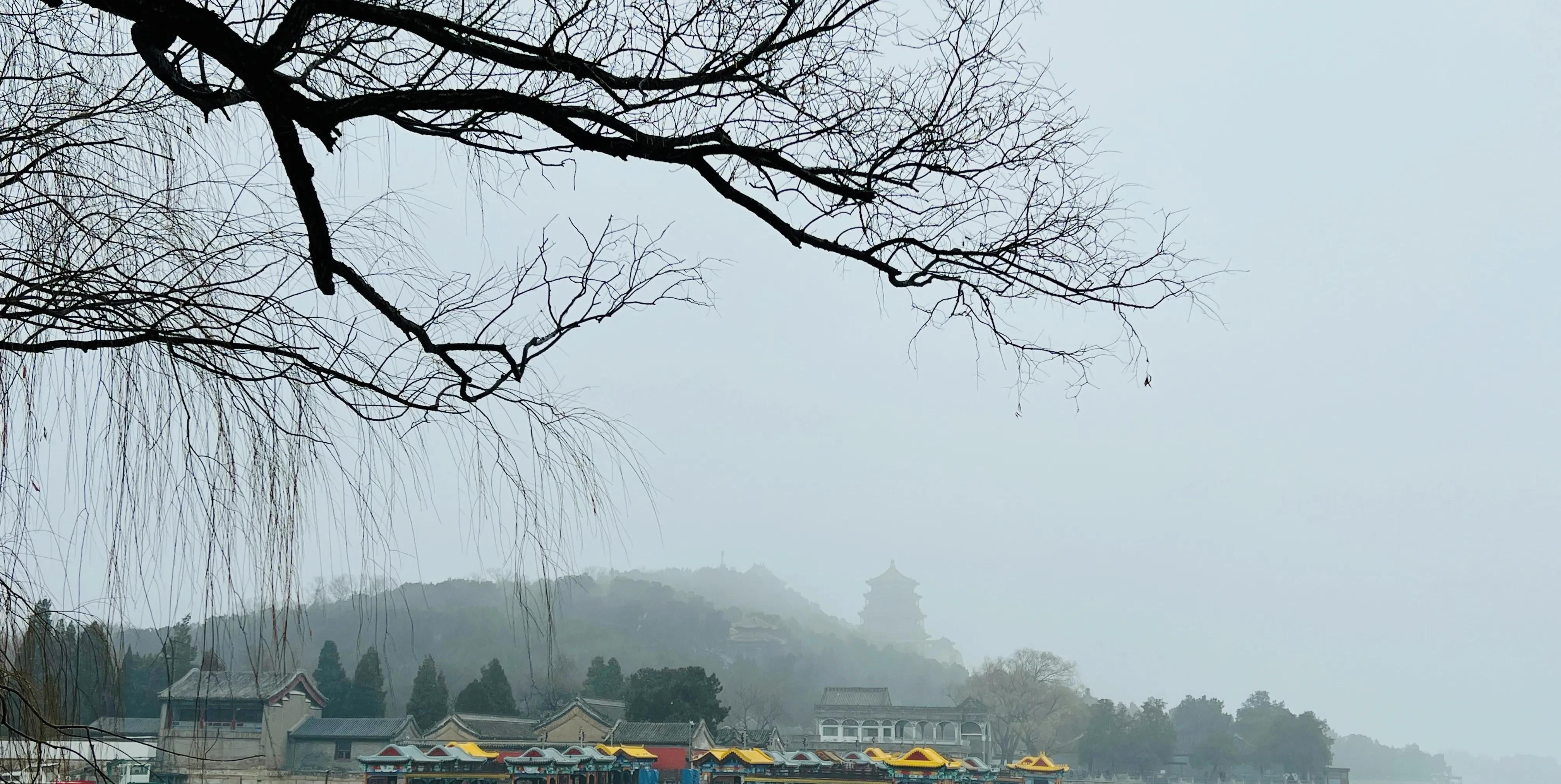 烟雨朦胧-雨中游颐和园后记_园林_北京_皇家
