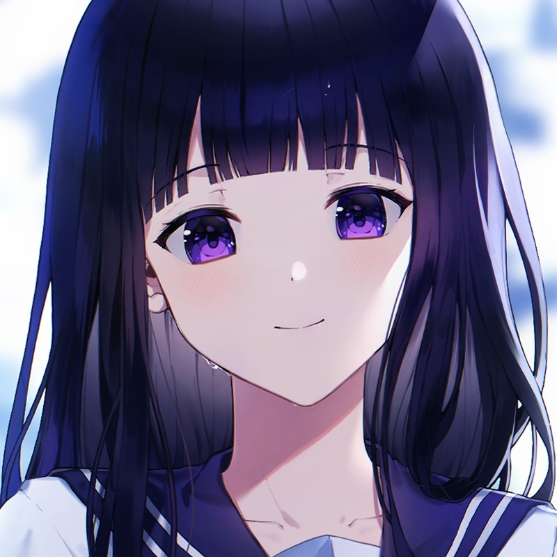 选一张二次元女生头像吧!齐刘海特辑p站美图欣赏