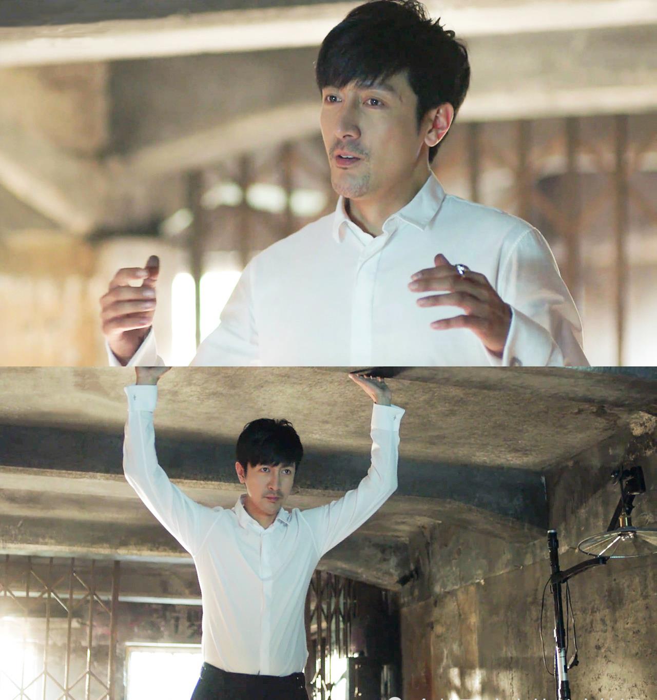 却能穿出截然不同的气质,张鲁一在《他来了请闭眼》中饰演的谢晗是邪