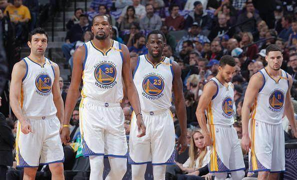 勇士四巨头归位,带六大护卫扼杀悬念,骑士马刺惊心