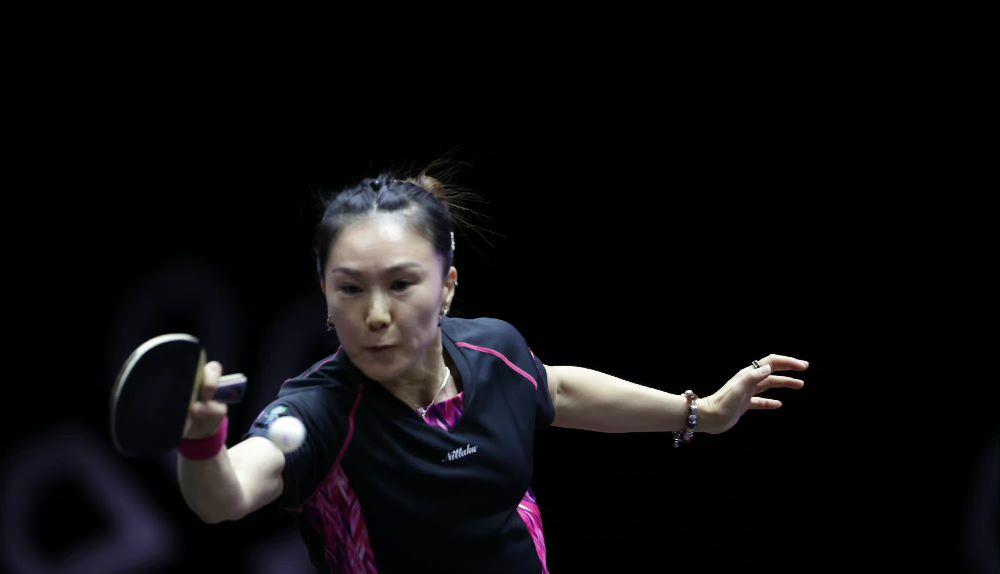 乒乓球冠军赛:日本四人晋级!