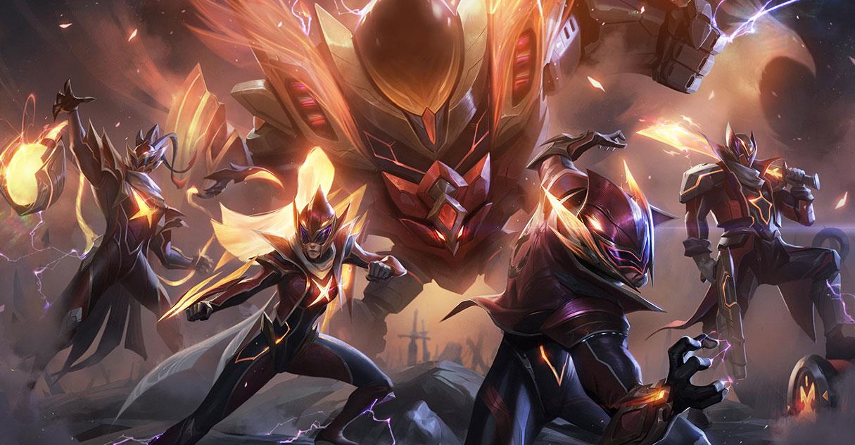 英雄联盟:fpx冠军皮肤出炉,历年s赛冠军皮肤一览,你最喜欢哪一年?