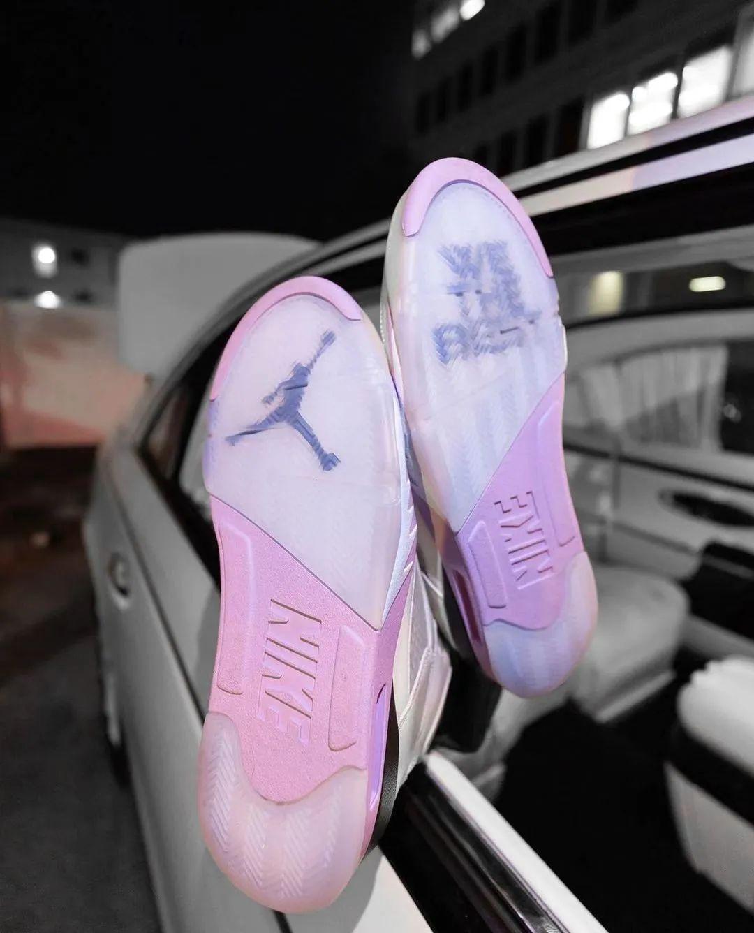 dj景甜联名aj5系列真的太美如画_the_jordan_air