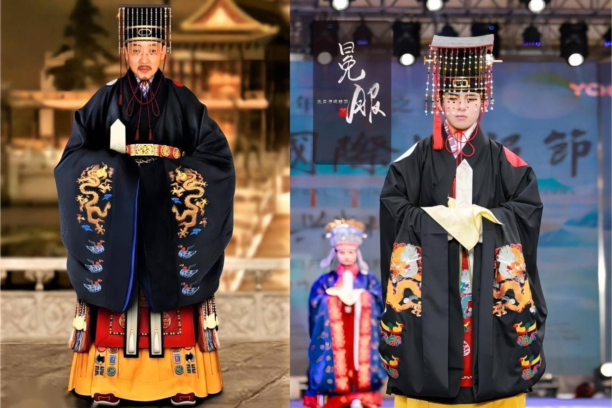 古代祭祀服饰考(一):男服_皇帝_百官_梁冠 古代祭祀服饰考(一):男服_皇帝_百官_梁冠